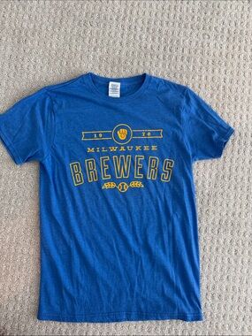 Kids Blue Graphic T-Shirt